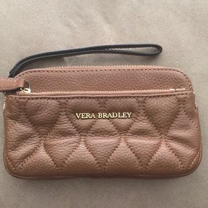 Vera Bradley Leather Wristlet